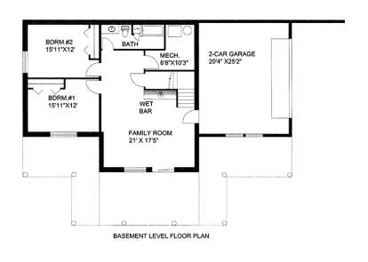 House Plan House Plan #17401 Drawing 2