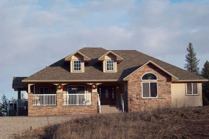 Northwest House Plan #039-00623 Elevation Photo