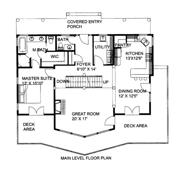 House Plan House Plan #17403 Drawing 1