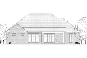 Country House Plan #041-00135 Elevation Photo