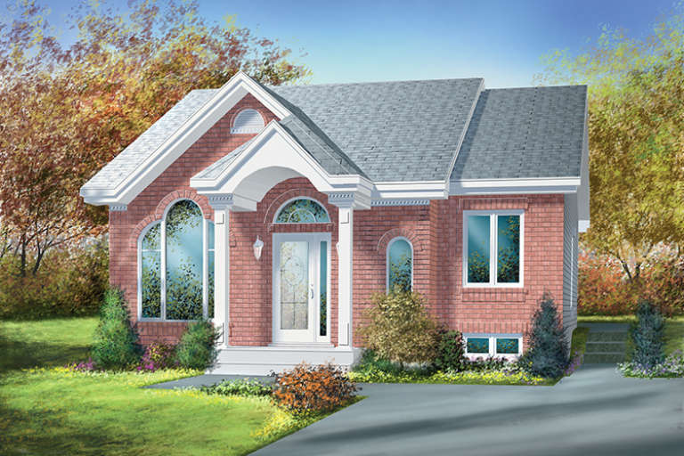 House Plan House Plan #17423 Front Elevation