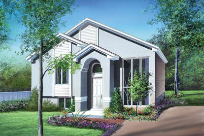 2 Bed, 1 Bath, 944 Square Foot House Plan - #6146-00042