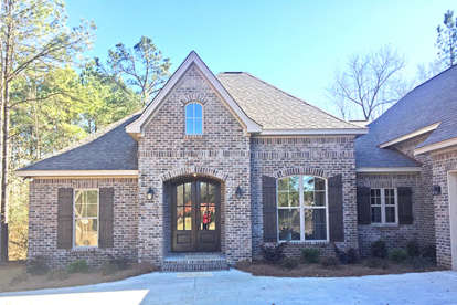 European House Plan #041-00136 Elevation Photo