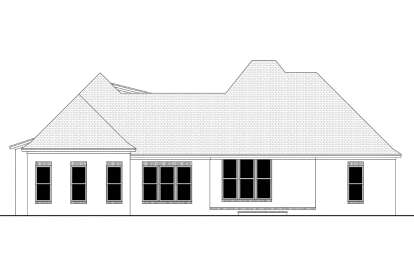 European House Plan #041-00136 Elevation Photo