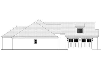 European House Plan #041-00136 Elevation Photo