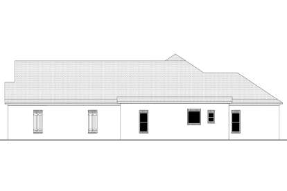 European House Plan #041-00136 Elevation Photo