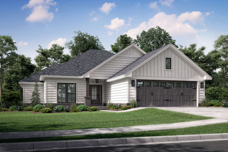 House Plan House Plan #17439 Front Elevation 