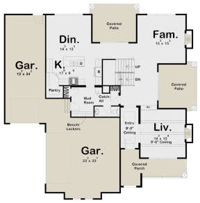 Main Floor for House Plan #963-00139