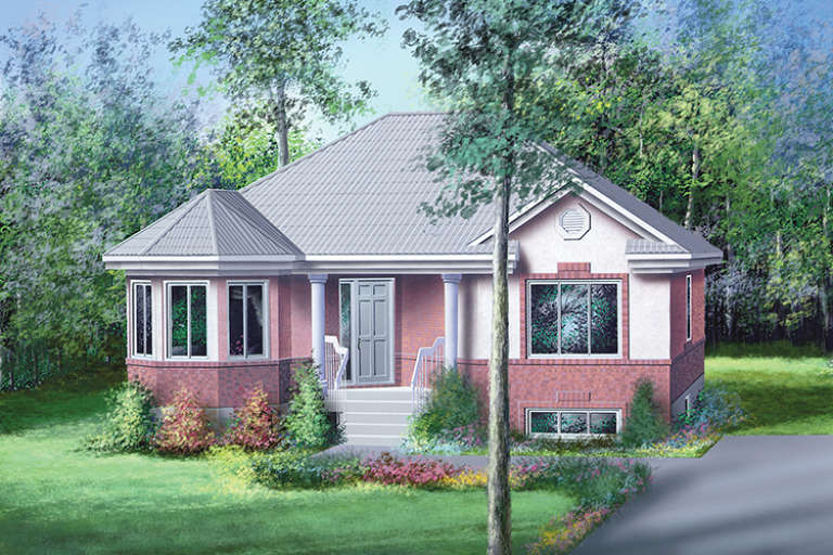 House Plan House Plan #17450 Front Elevation