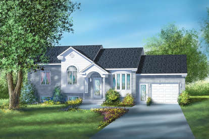 House Plan House Plan #17452 Front Elevation