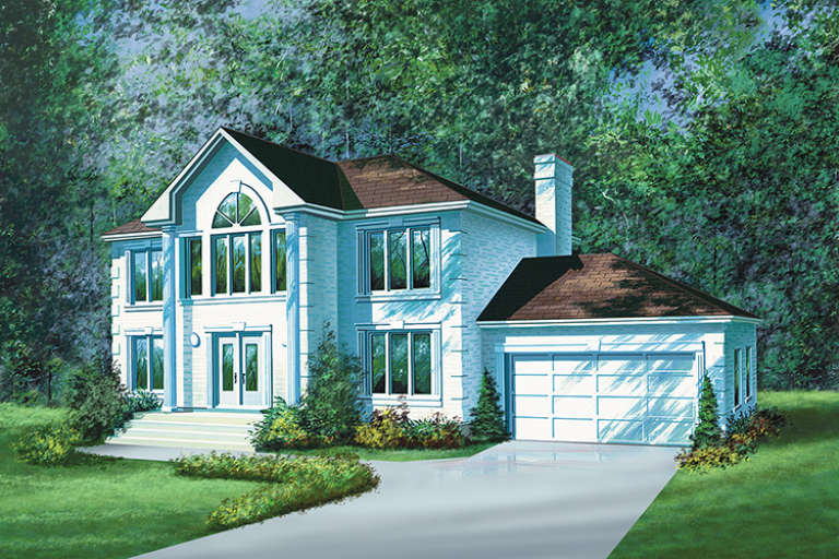 House Plan House Plan #17454 Front Elevation