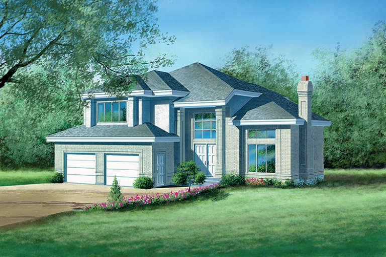 House Plan House Plan #17455 Front Elevation