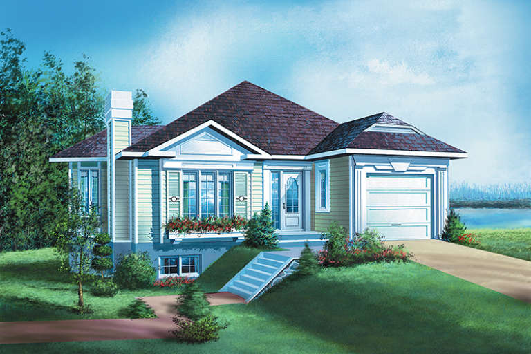 House Plan House Plan #17456 Front Elevation