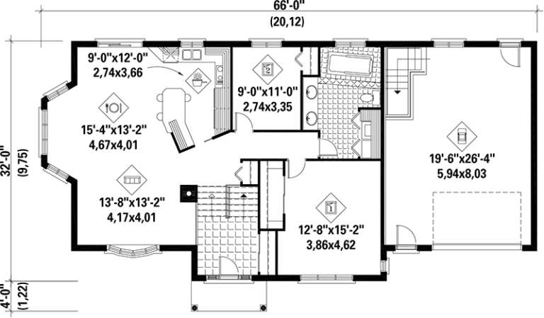 House Plan House Plan #17463 Drawing 1