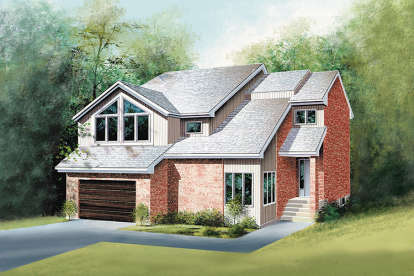 3 Bed, 2 Bath, 2429 Square Foot House Plan - #6146-00067