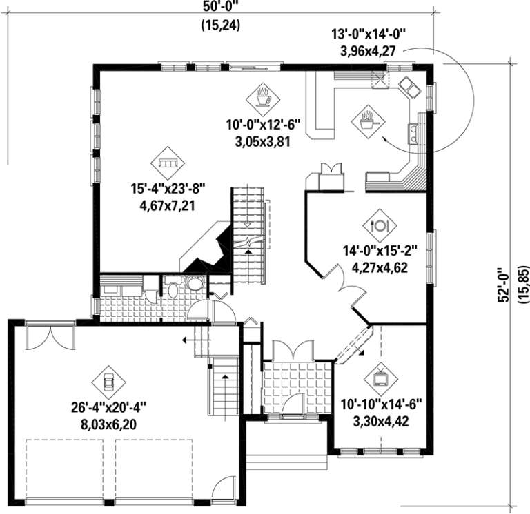 House Plan House Plan #17471 Drawing 1