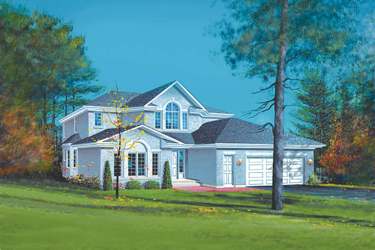 House Plan House Plan #17472 Front Elevation