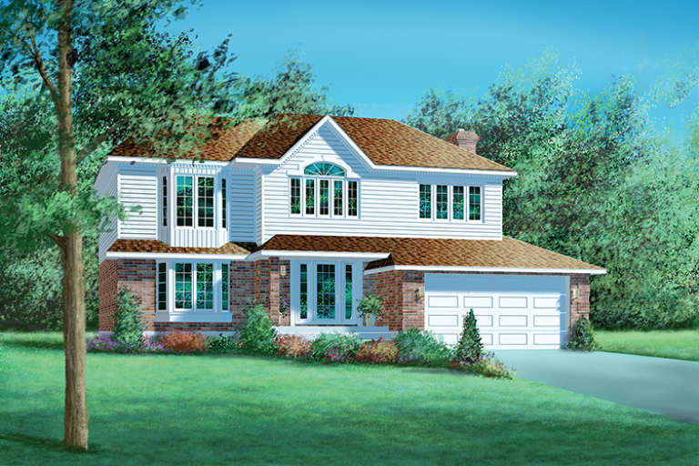 House Plan House Plan #17473 Front Elevation