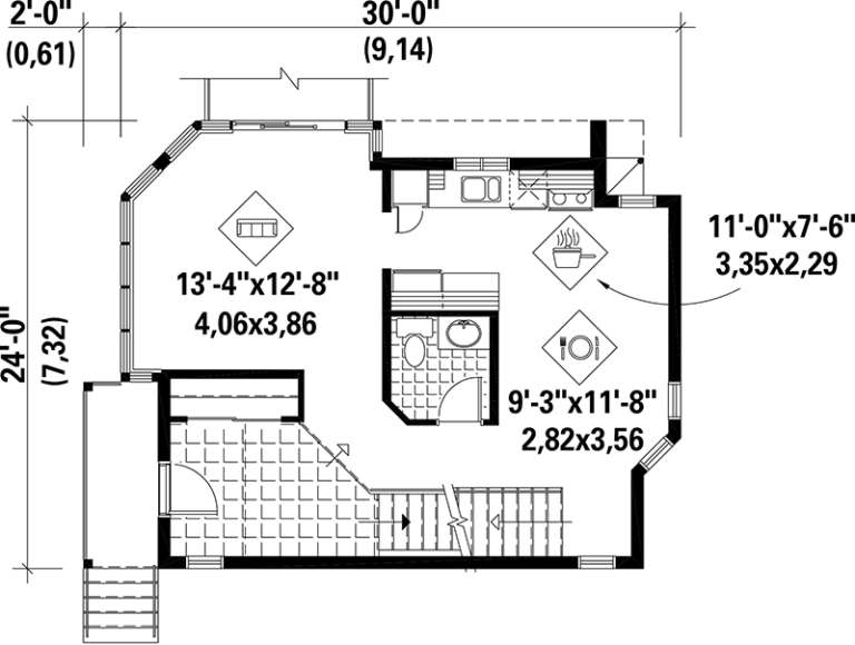 House Plan House Plan #17475 Drawing 1