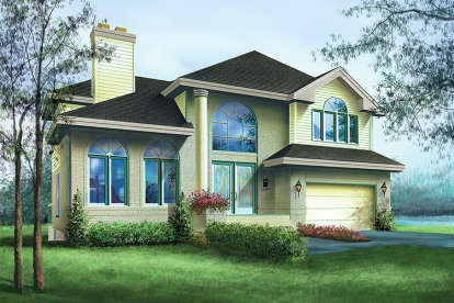 3 Bed, 2 Bath, 2567 Square Foot House Plan - #6146-00078
