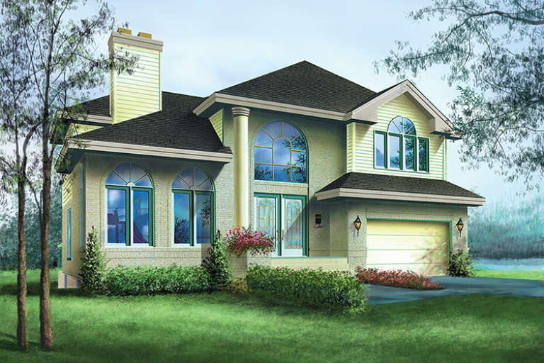 House Plan House Plan #17478 Front Elevation