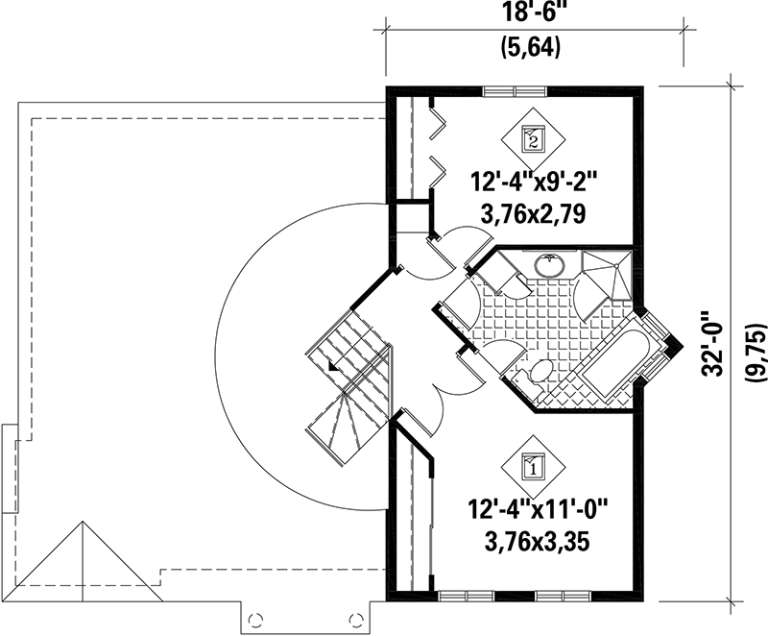 House Plan House Plan #17480 Drawing 2