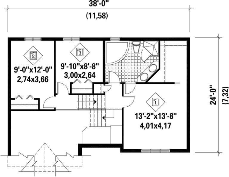 House Plan House Plan #17485 Drawing 2