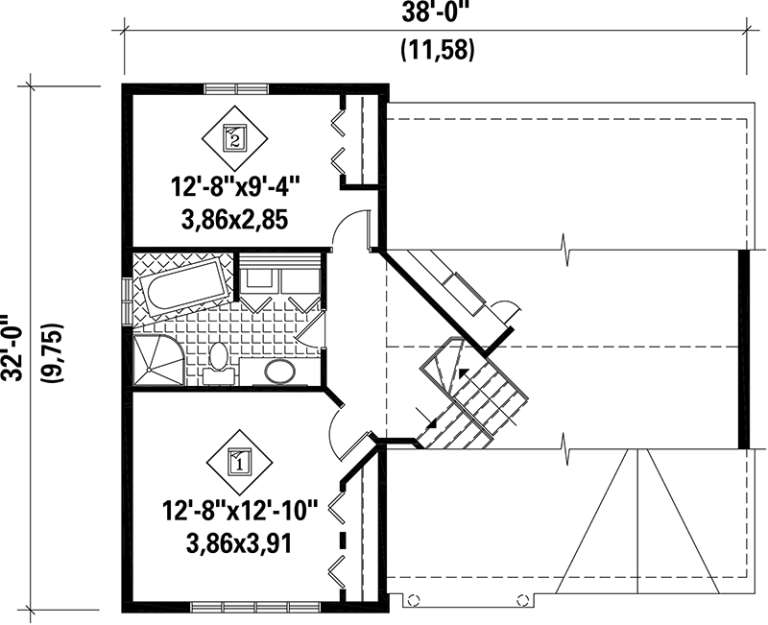 House Plan House Plan #17487 Drawing 2