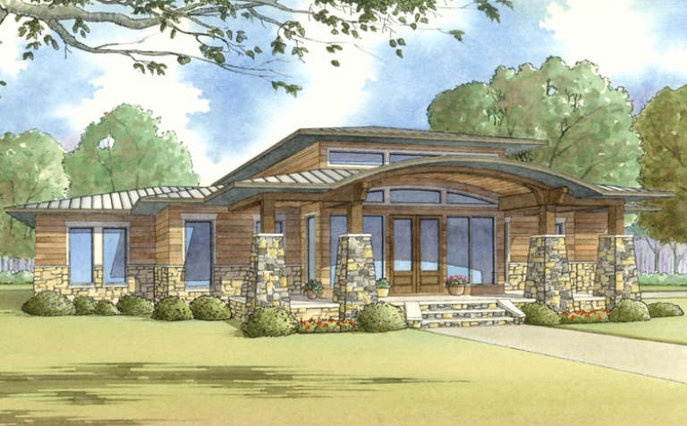 House Plan House Plan #17488 Front Elevation