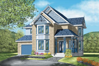 Victorian House Plan #6146-00089 Elevation Photo