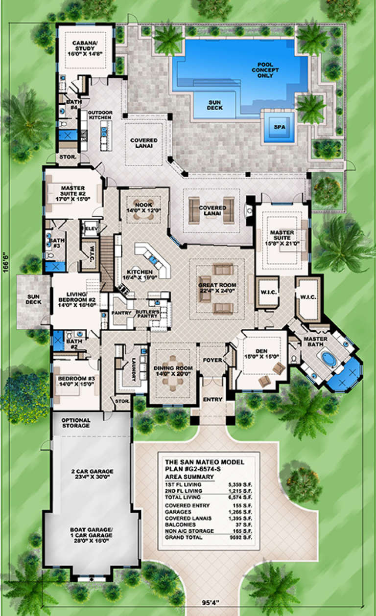 House Plan House Plan #17499 Drawing 1