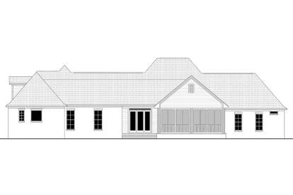 Country House Plan #041-00139 Elevation Photo
