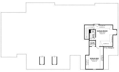 Bonus Room for House Plan #041-00139