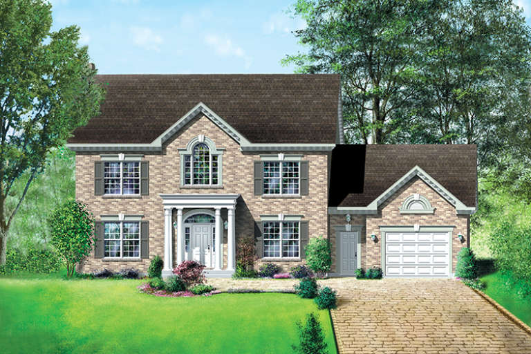 House Plan House Plan #17501 Front Elevation