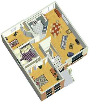 European House Plan #6146-00093 Additional Photo