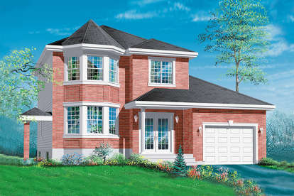 House Plan House Plan #17504 Front Elevation