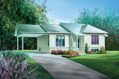 House Plan House Plan #17505 Front Elevation