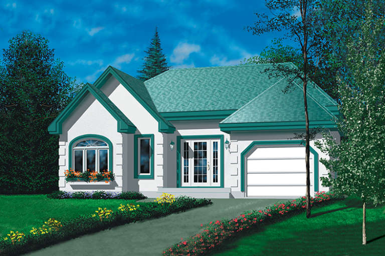 House Plan House Plan #17506 Front Elevation