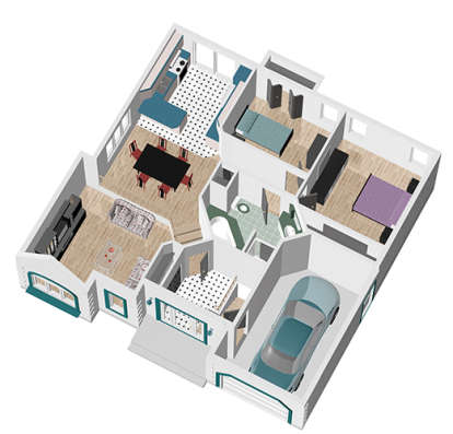 Ranch House Plan #6146-00097 Additional Photo