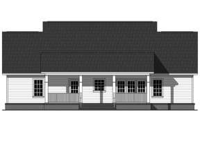 Traditional House Plan #348-00254 Elevation Photo