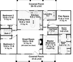 Main Floor for House Plan #348-00254