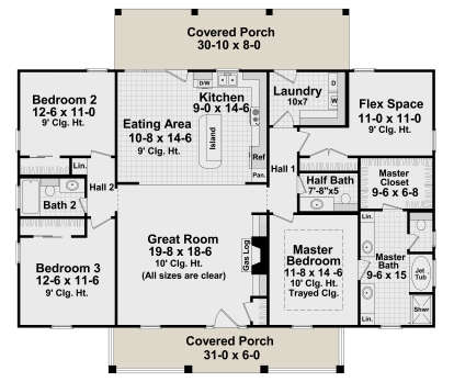 Main Floor for House Plan #348-00254