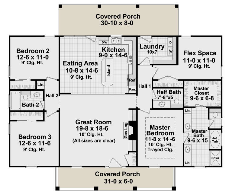 House Plan House Plan #17509 Drawing 1