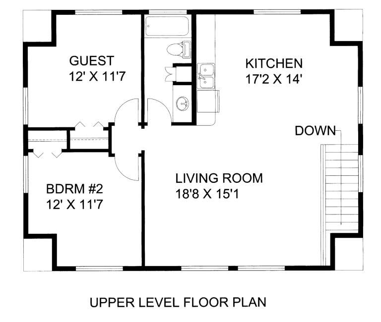 House Plan House Plan #1751 Drawing 2
