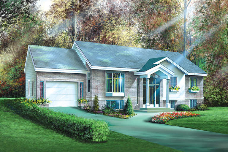 House Plan House Plan #17516 Front Elevation