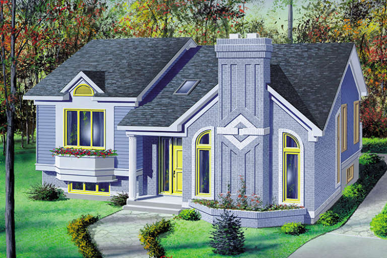 House Plan House Plan #17518 Front Elevation