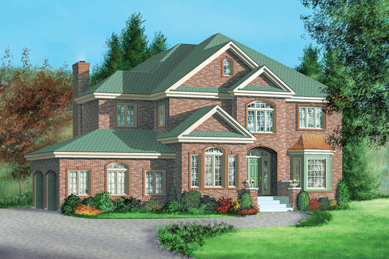 House Plan House Plan #17522 Front Elevation