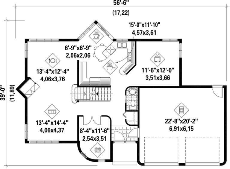 House Plan House Plan #17525 Drawing 1