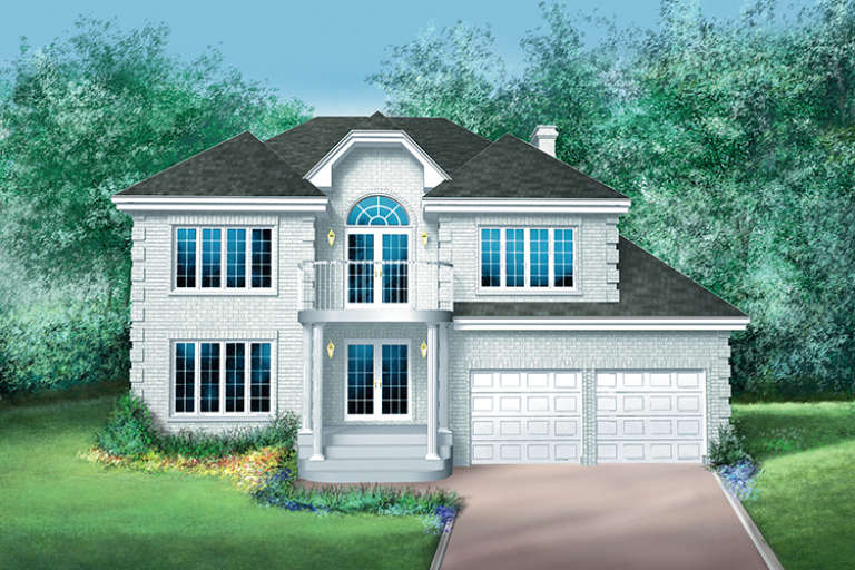 House Plan House Plan #17528 Front Elevation
