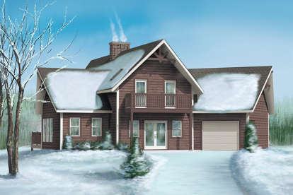 House Plan House Plan #17529 Front Elevation